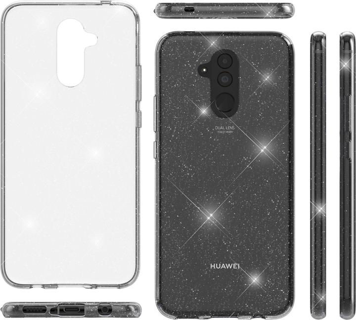 Produktbild Nalia Klare Glitzer Silikon Hülle (Huawei Mate 20 Lite)