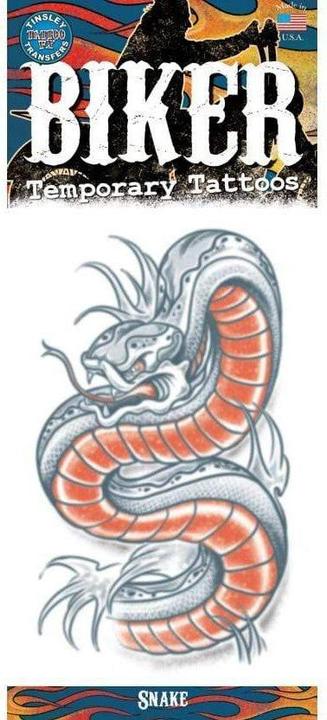 Image du produit Tinsley Transfers Tatouage de bras Serpent
