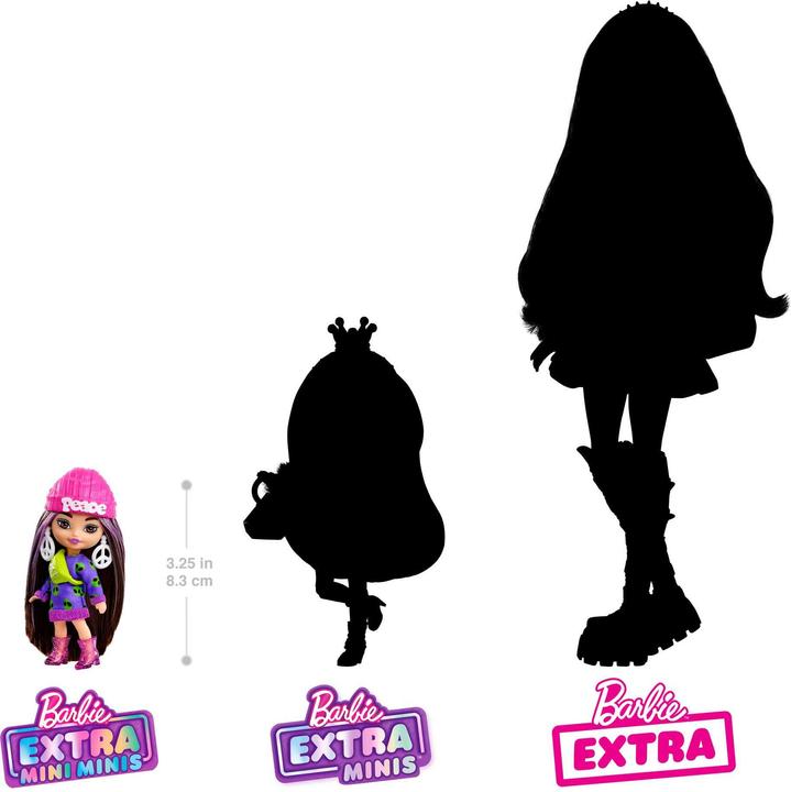 Image du produit Barbie Extra Mini Minis Assortiment de poupées