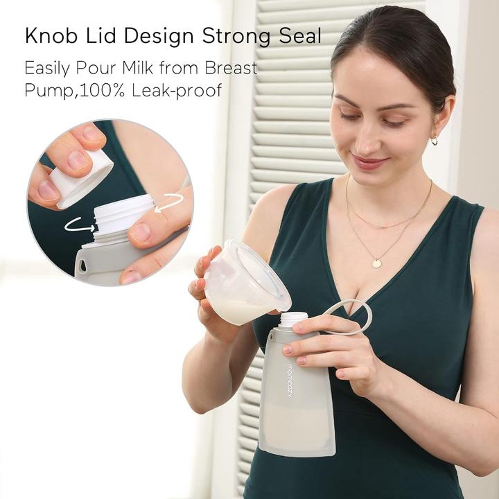 Immagine prodotto Momcozy Sacchetto in silicone per la conservazione del latte