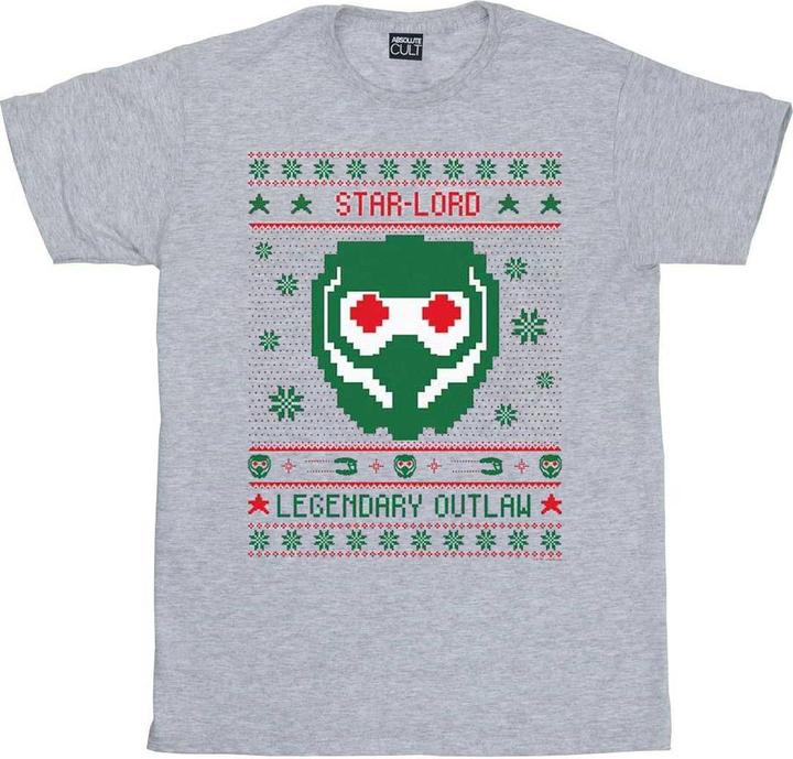 Guardians Of The Galaxy Vol. 2 Star Lord Fair Isle TShirt Jungen