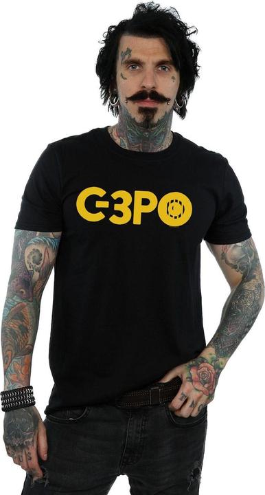 Produktbild Star Wars The Rise Of Skywalker C3PO Text Logo TShirt (M)