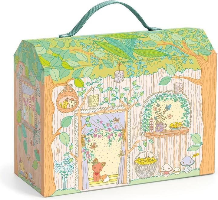 Actual product image Djeco Tinyly Sylvia & Fox Waldhaus