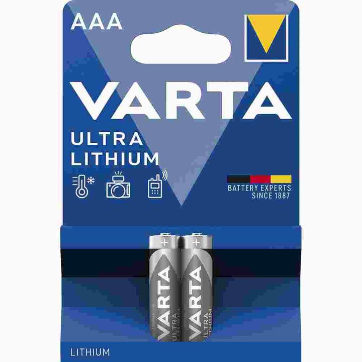 Actual product image Varta ULTRA Lithium (2 pcs., AAA, 1100 mAh)