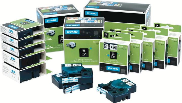 Produktbild Dymo S0720570 (1.20 cm, Schwarz)