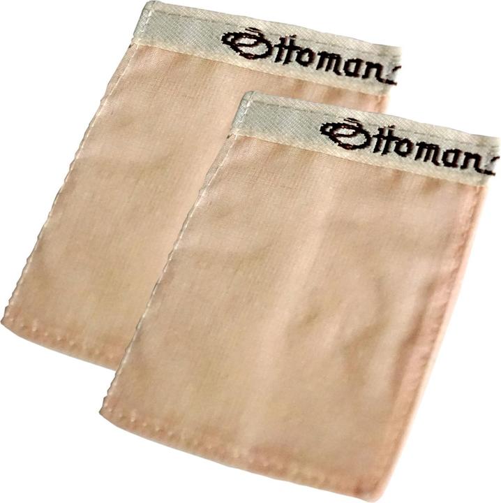 Actual product image Natura Punto Set of 2 mini exfoliating silk gloves, each 11 x 8 cm