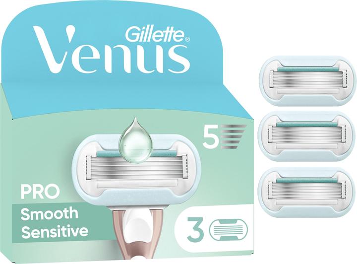 Immagine prodotto Venus Optic Venus - Pro Smooth Sensitive Razor Blades - Green/White - 3 pcs