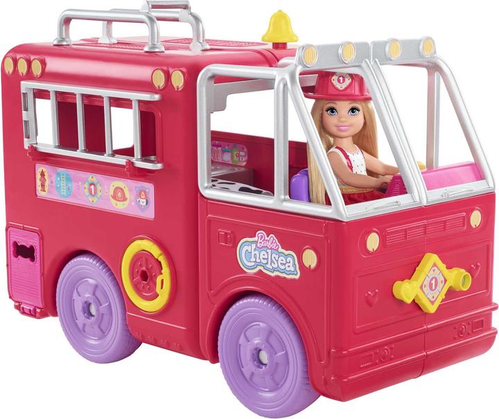 Image du produit Barbie Camion de pompiers Chelsea avec Chelsea