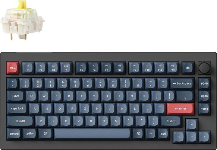 Produktbild Keychron V1 Max (US, Kabellos, Kabelgebunden)