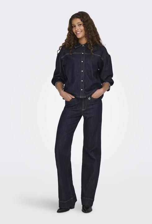Image du produit Only ONLJUICY Hohe Taille Weiter Beinschnitt Jeans Jeans mit weitem Bein (W30/L32)