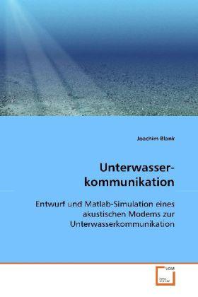 Actual product image Unterwasser-kommunikation (German, Joachim Blank, 2009)
