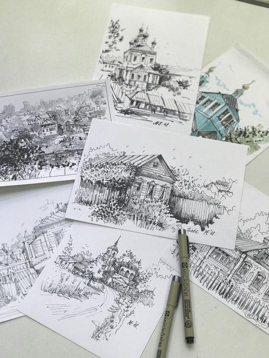 Actual product image Sakura Pigma Micron (Black, 3 x)
