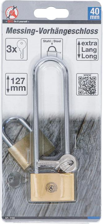 Image du produit BGS Cadenas en laiton