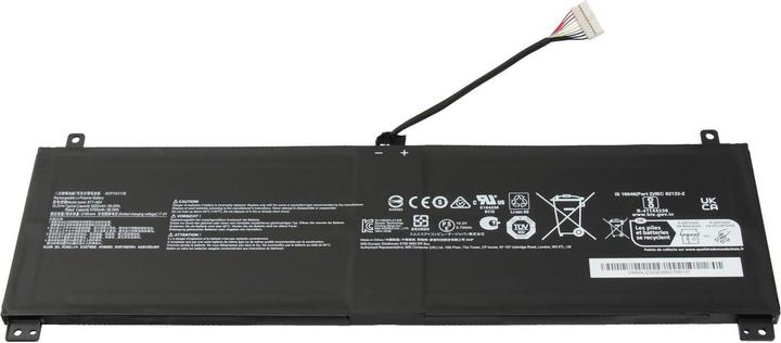 Actual product image MSI BTY-M54 (4 Cells, 5921 mAh)