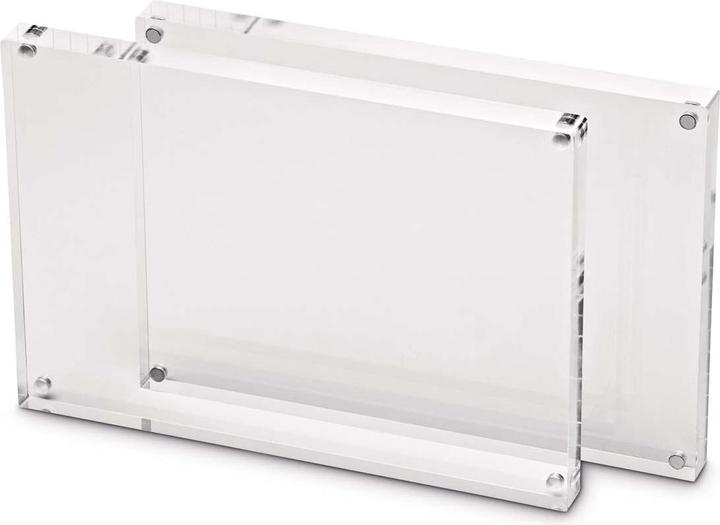 Image du produit Maul Cadre photo (L)211 x (P)149 x (H)30 mm, en acrylique transparent, utilisable en format portrait ou