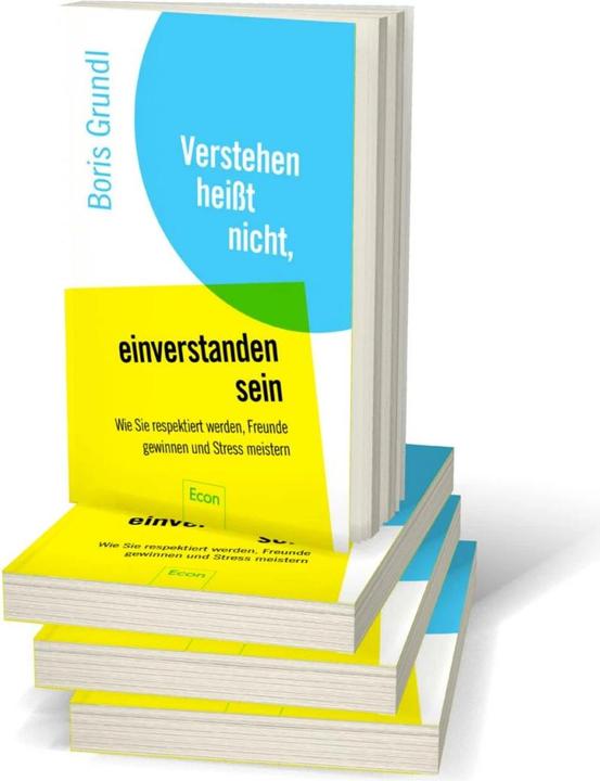 Produktbild Verstehen heisst nicht einverstanden sein (Deutsch, Boris Grundl, 2017)
