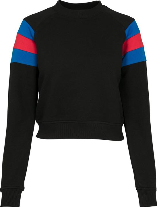 Produktbild Urban Classics Ladies Sleeve Stripe Crew (L)