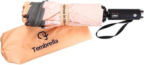 Produktbild Tembo Tembrella LED Sturmregenschirm aus rPET 105cm Lachs