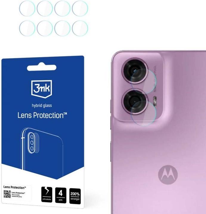 Produktbild 3MK Lens Protect Motorola Moto G24 Ochrona na obiektyw aparatu 4szt (1 Stück, Motorola Moto G24)