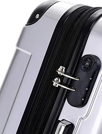 Produktbild Beibye Zwillingsrollen 2048 Hartschale Trolley, Silber, XL (115 l, L (90 - 115l))