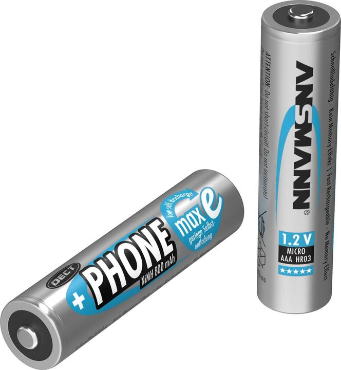 Produktbild Ansmann Phone (3 Stk., AAA, 800 mAh)