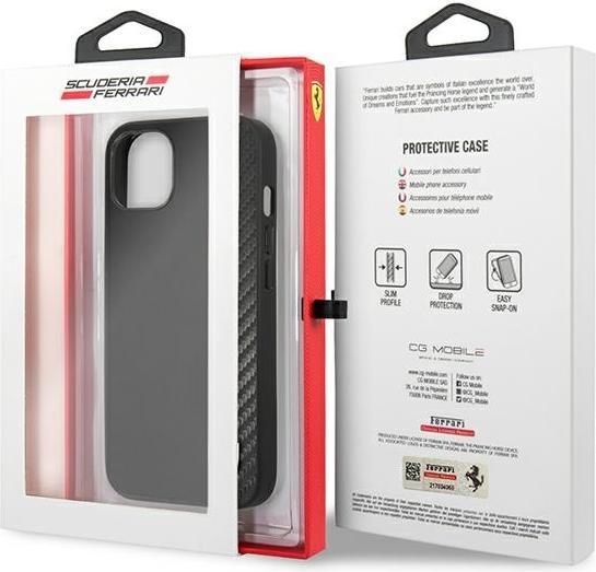 Immagine prodotto Ferrari FESAXHCP13SBK iPhone 13 mini 5,4 quot nero (Apple iPhone 13 mini)