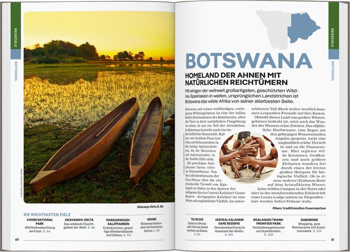 Immagine prodotto Reiseführer Namibia & Botswana (Tedesco, Regno di Sarh, Narina Exelby, Mary Fitzpatrick, 2024)