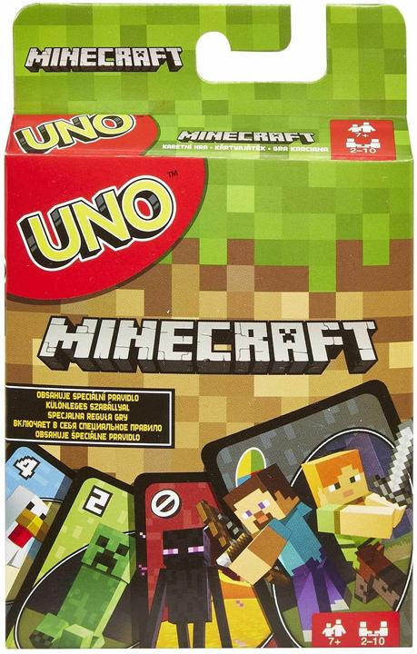 Image du produit Mattel Games Minecraft: UNO (Allemand, Français, Italien, Anglais)