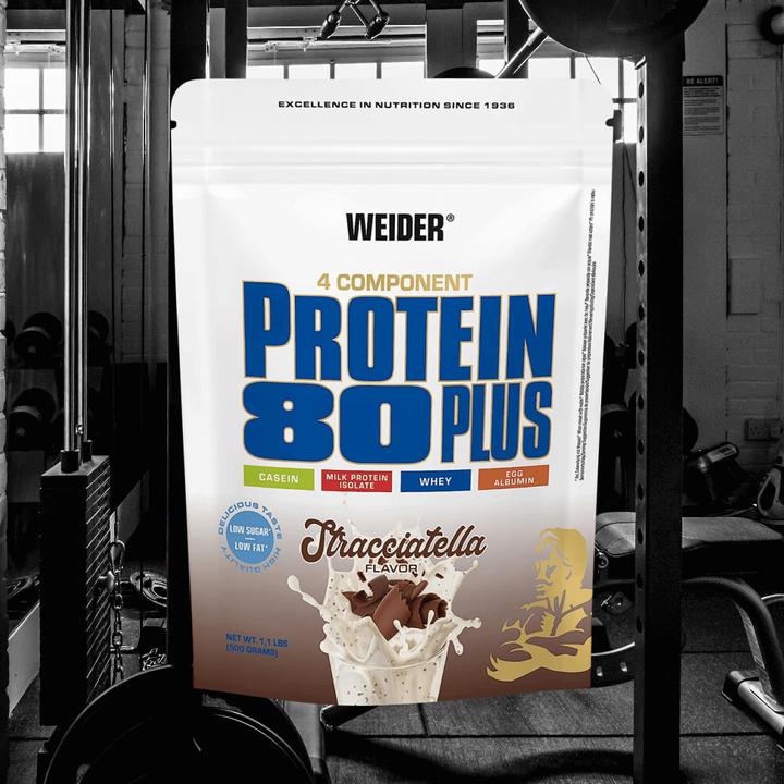 Actual product image Weider Protein 80 plus (Stracciatella, 1 pcs., 500 g)