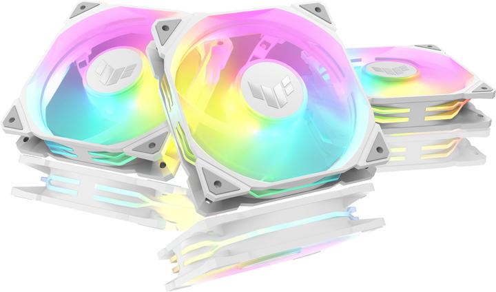 Produktbild ASUS Lüfter TUF GAMING TR120 FAN ARGB WHT 3IN1 (120 mm, 1 x)