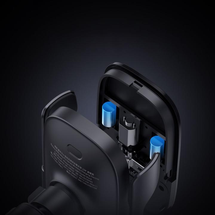 Actual product image Baseus Wireless Charging Car Mount MilkyWay Pro 15W (black)