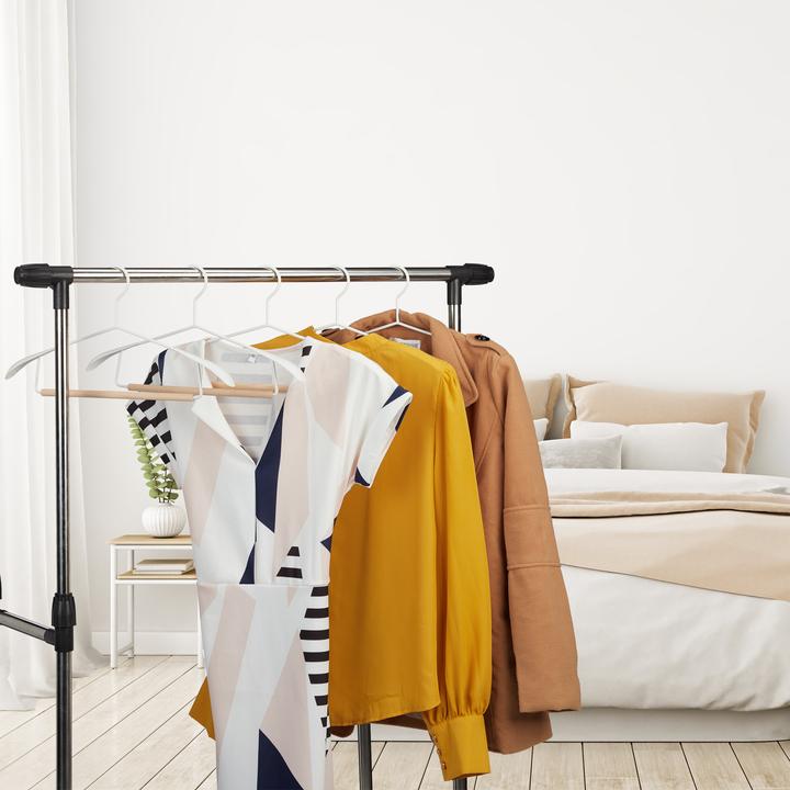 Image du produit Relaxdays Cintre à costume en bois, set de 12 (12 x)