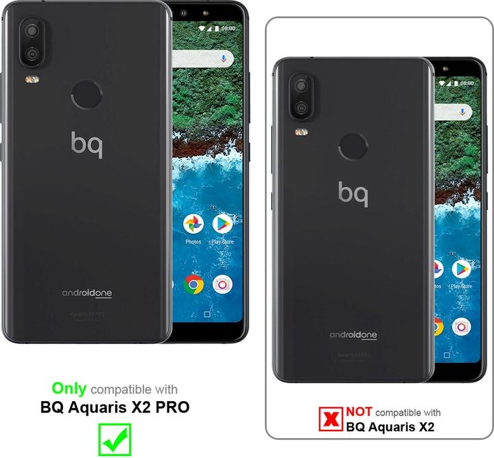 Produktbild Cadorabo Displayschutzglas (1 Stück, BQ Aquaris X2 Pro)