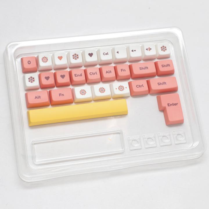 Image du produit Ducky Kit de sublimation Daisy PBT Dye - 133 Keycaps