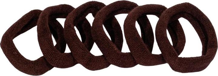 Produktbild Herba Ecofriendly Haarbinder, braun, Ø 5 cm, 6 Stk