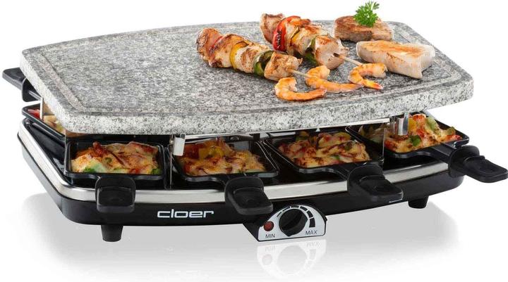 Actual product image Cloer Raclette grill natural stone 6430