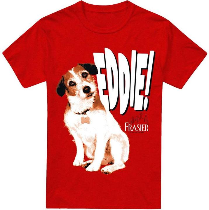 Actual product image Frasier Unisex Adult Eddie T-Shirt (L)