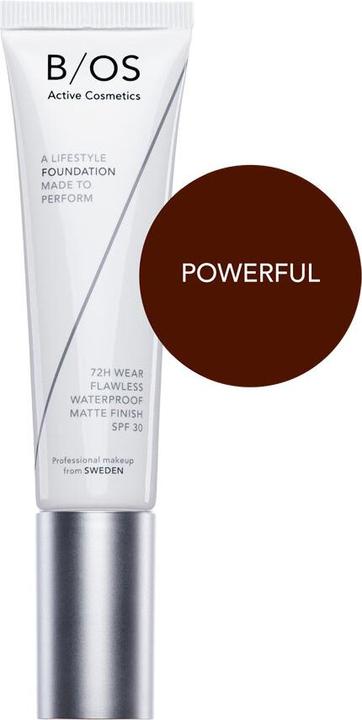 Actual product image Baseofsweden THE BASE foundation #powerful 35 ml (Brown)