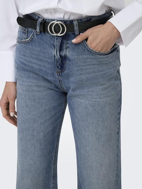 Image du produit Only ONLELLA Mittlere Taille Gerade geschnitten Jeans Straight-Fit jeans (XXS)