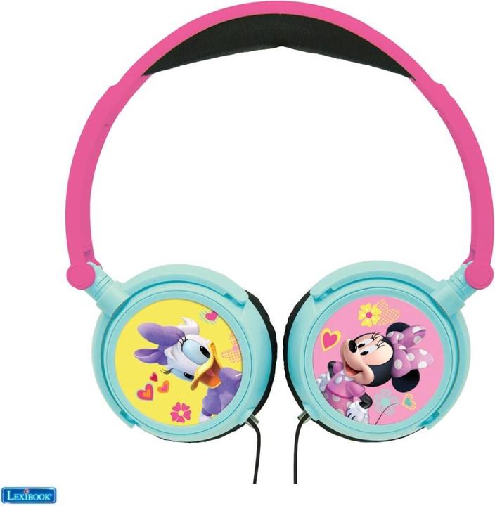 Produktbild Lexibook Disney Minnie Mouse Stereo Kopfhörer für Kinder, faltbar, kabelgebunden, mit Lautstärkebegrenzung