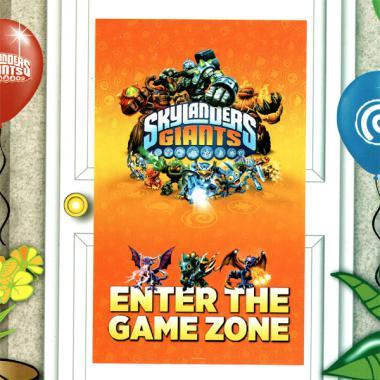 Happygoods Skylanders Türposter