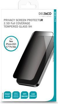 Produktbild Deltaco Screen Protector iPhone 15 Pro Max / 1902457 (1 Stück, Apple iPhone 15 Pro Max)