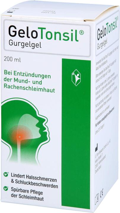 Actual product image G. Pohl-Boskamp Gelotonsil Gargle Gel (1 x, 200 ml)