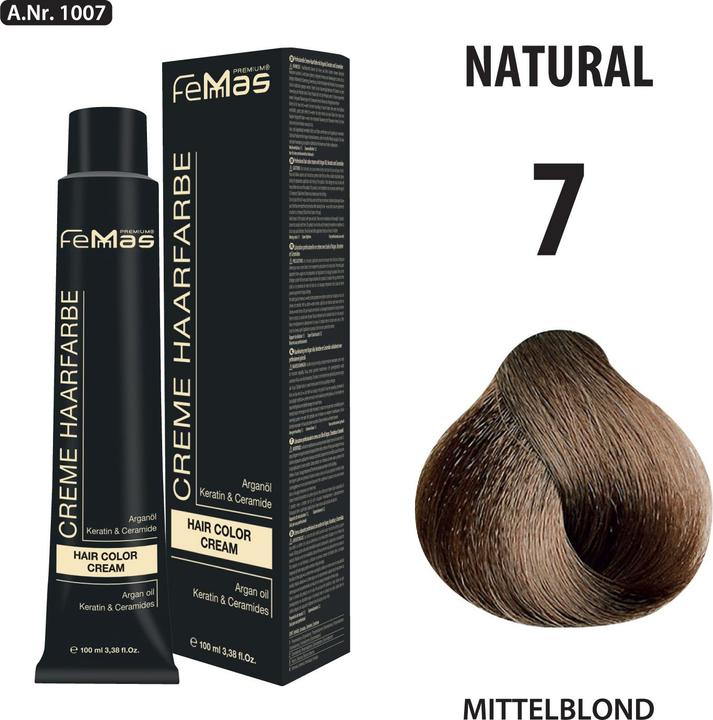 Produktbild FemMas (1.1) Haarfarbe Blauschwarz 100ml (Blauschwarz 100ml)