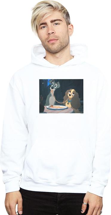 Image du produit Disney - Sweat à capuche LADY AND THE TRAMP SPAGHETTI SLURP - Homme (M)