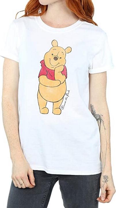 Immagine prodotto Winnie the Pooh T-shirt Boyfriend en coton pour femmes/femmes (S)