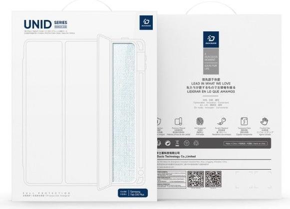 Actual product image Dux Ducis Unid Series Leather Bookcover Cover (Galaxy Tab S9 FE+, Galaxy Tab S10+, Galaxy Tab S9+)