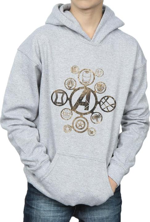 Image du produit - Sweat à capuche AVENGERS INFINITY WAR ICONS - Garçon (140, 146)