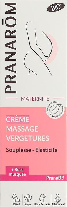 Actual product image Pranarom PranaBB Schwangerschaft Massagecreme Dehnungsstreifen Bio