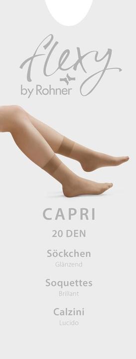 Rohner Capri Damensöckchen 20den (Einzelpack, L)
